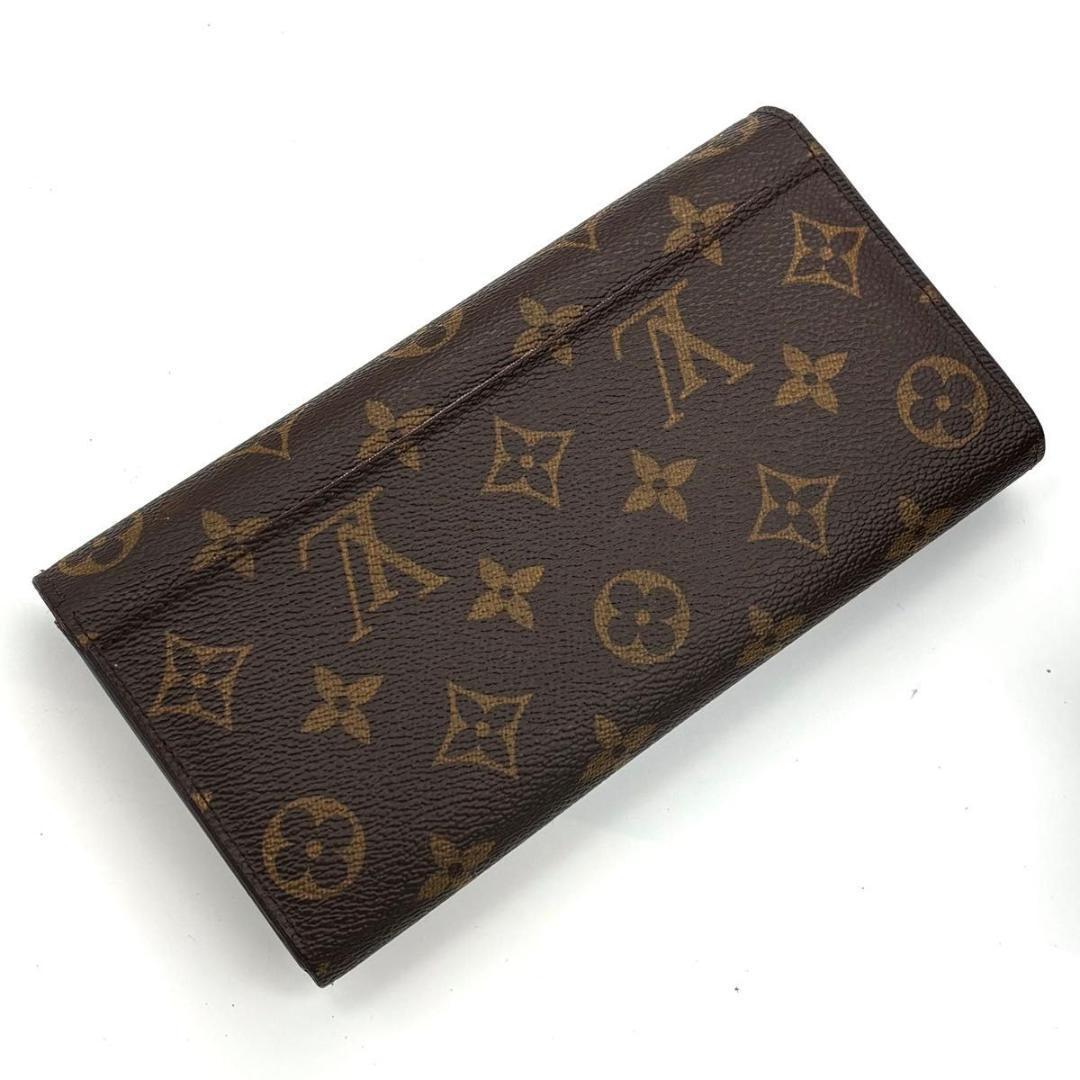 ルイヴィトン モノグラム ポルトフォイユ サラ 長財布 16カード ブラウン