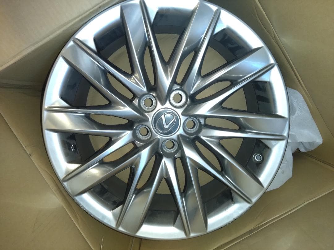 【送料込4本38,000円】レクサス LS500 純正ホイール 19インチ ②