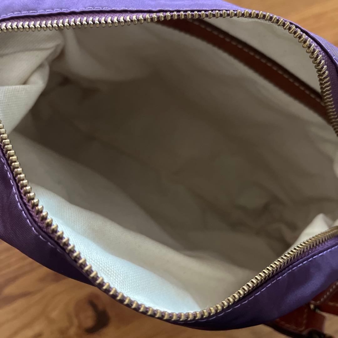 フェリージ　17-55　バンドバッグ　ショルダーバッグ　リュックサック　紫