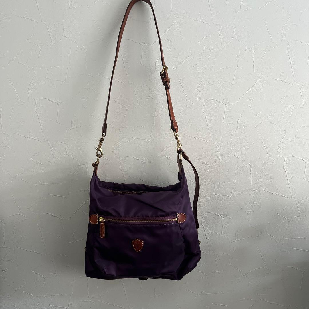 フェリージ　17-55　バンドバッグ　ショルダーバッグ　リュックサック　紫