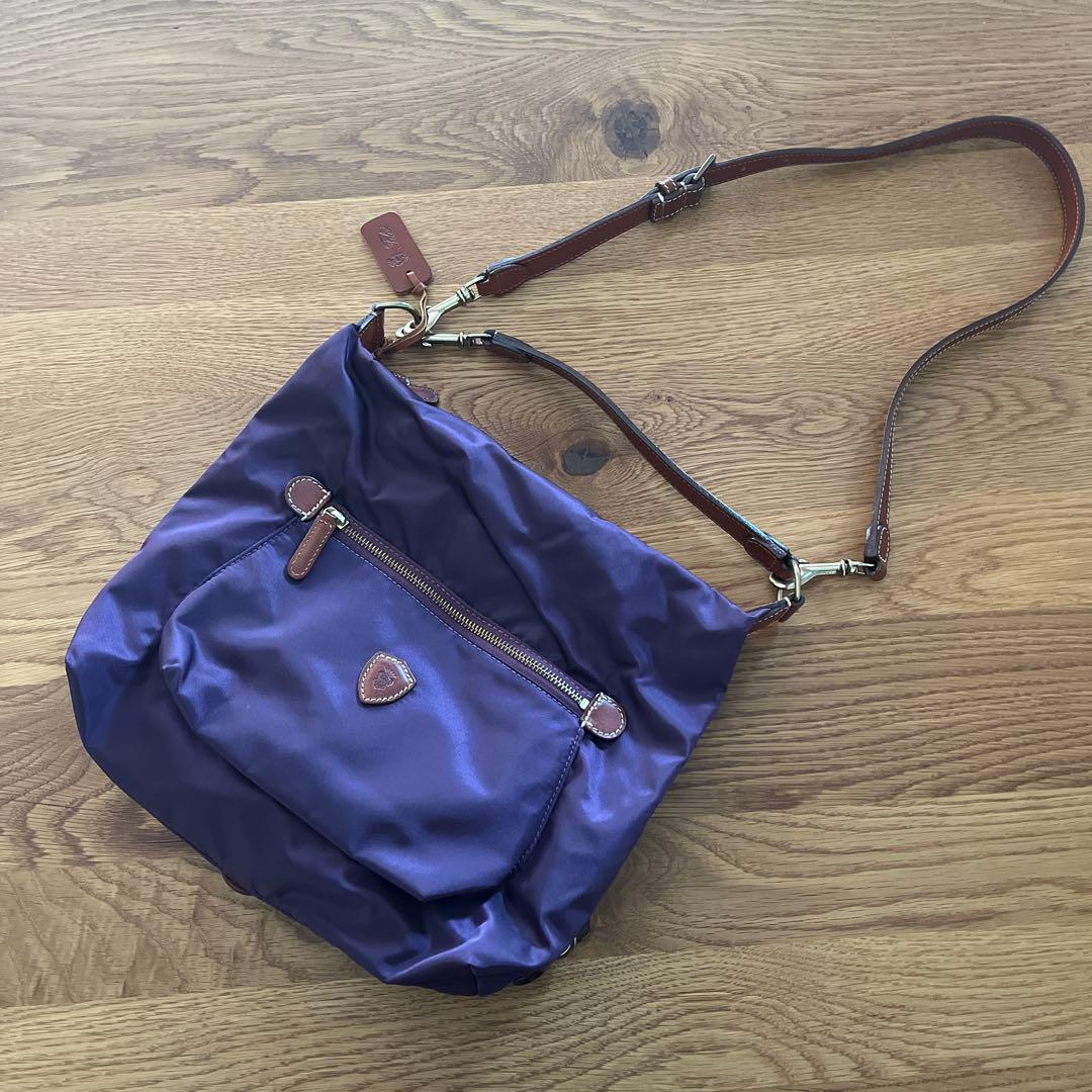 フェリージ　17-55　バンドバッグ　ショルダーバッグ　リュックサック　紫