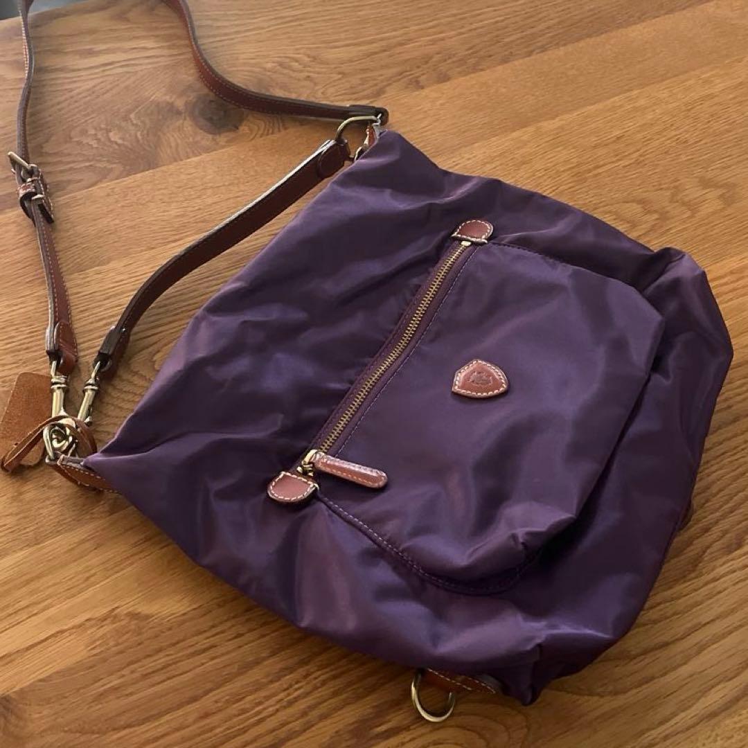 フェリージ　17-55　バンドバッグ　ショルダーバッグ　リュックサック　紫