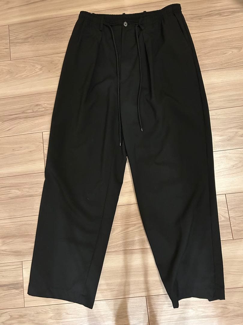 markaware 24aw スラックス　黒