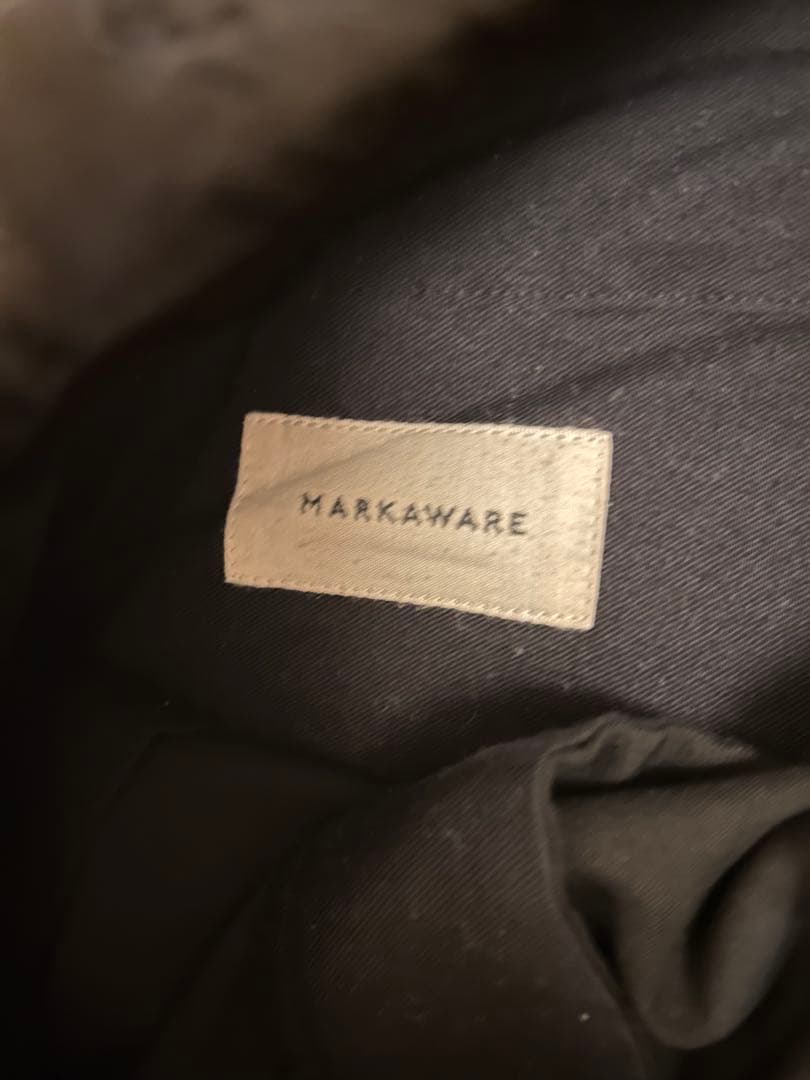 markaware 24aw スラックス　黒