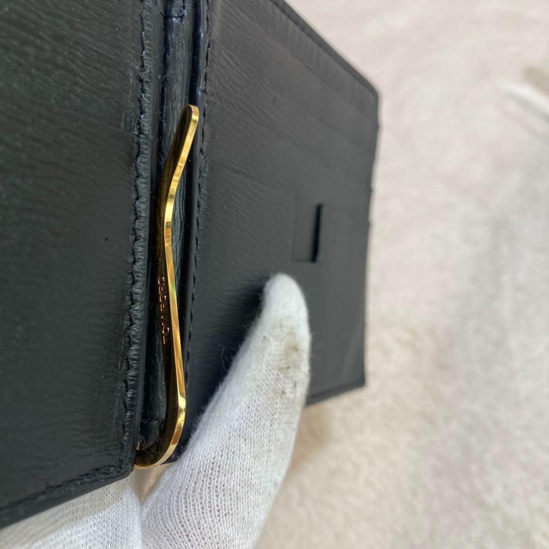 ！美品！　トムフォード　マネークリップ　折り財布