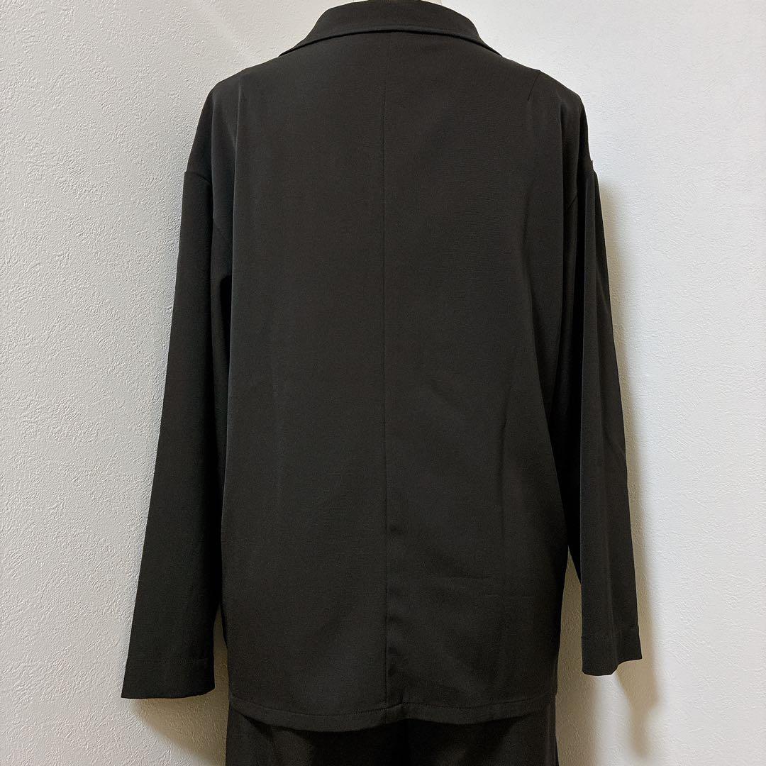 ニアナ　ブラックプラクティカルセットアップジャケット パンツドレスオールインワン