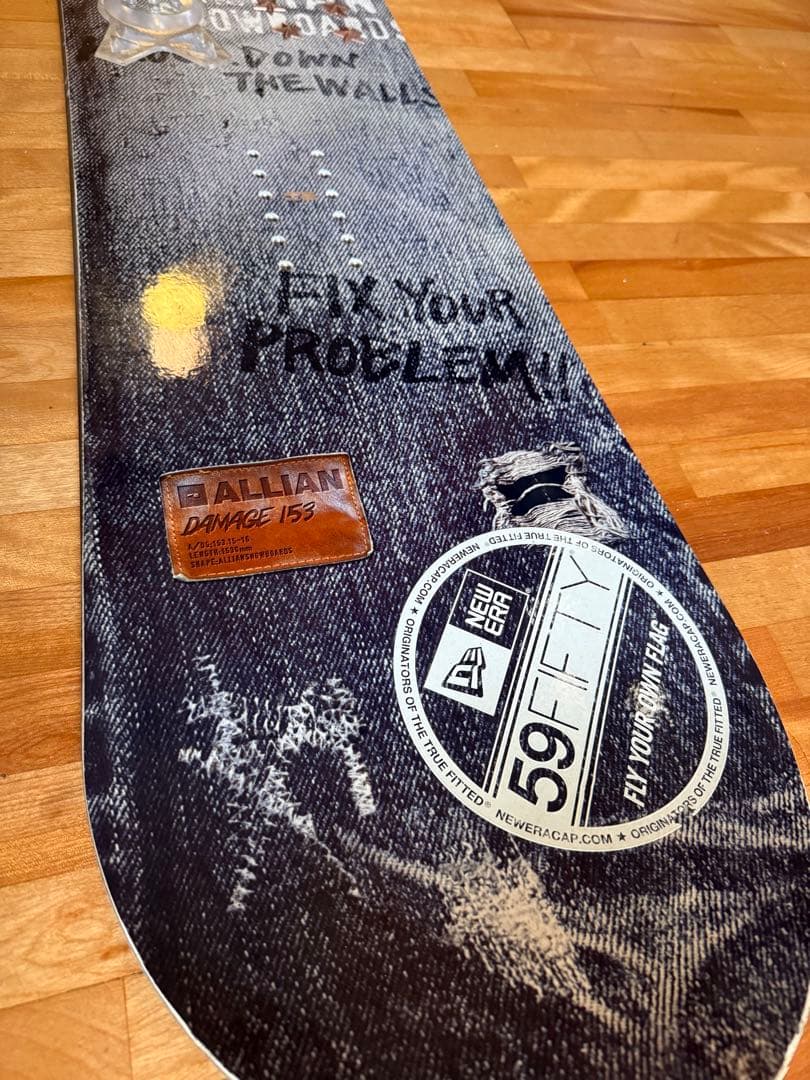 ALLIAN DAMAGE 153 スノーボード