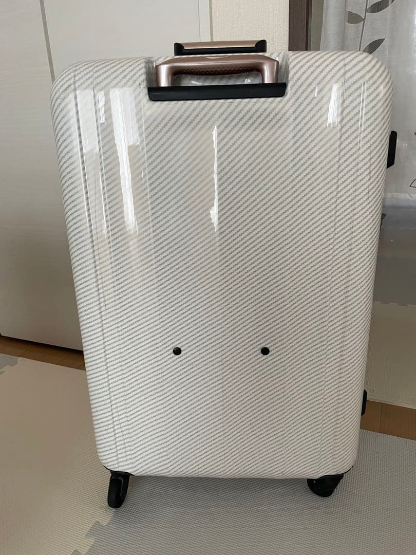 レジェンドウォーカー　ラフカーボンホワイトゴールド キャリーケース90ℓ