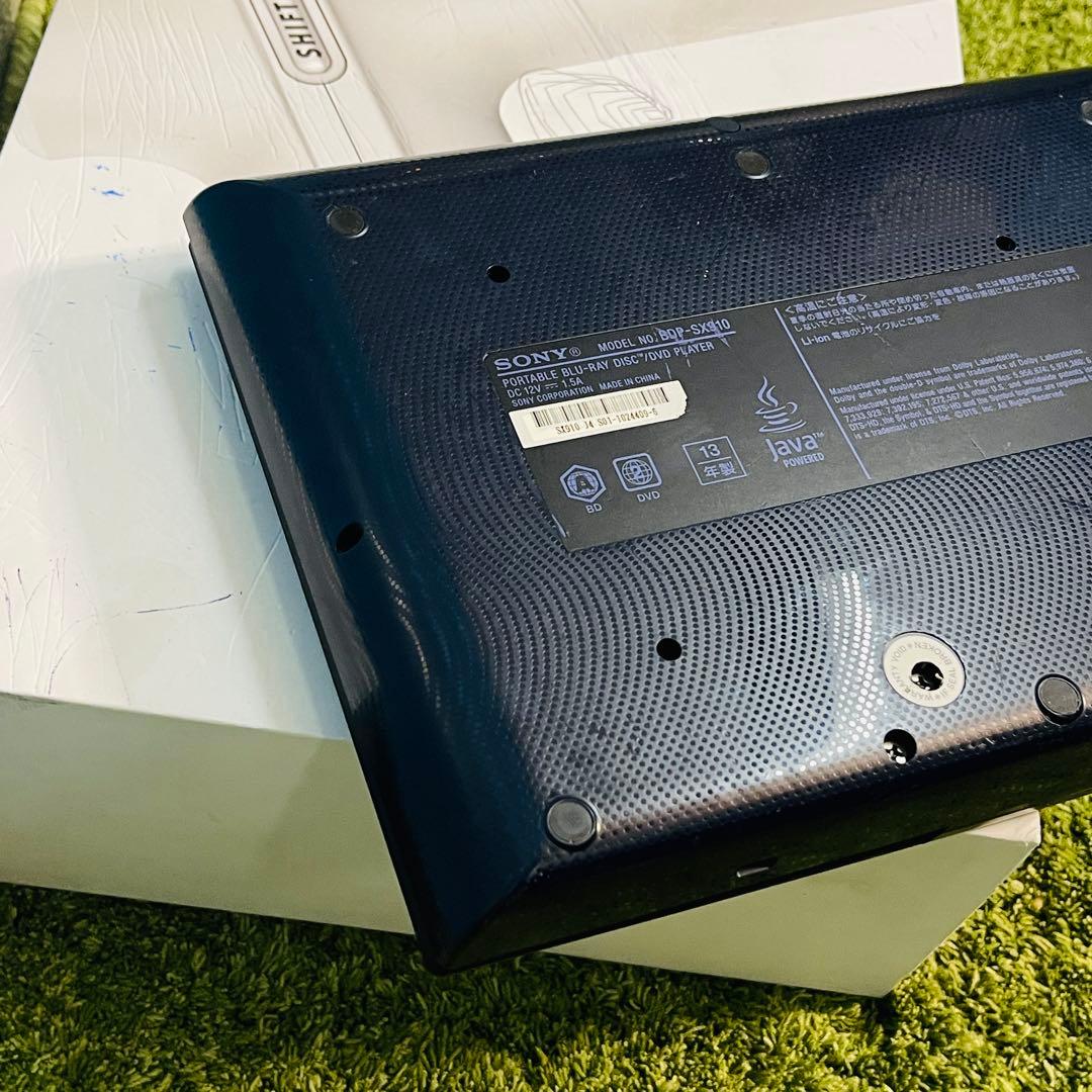 SONY ポータブルブルーレイ/DVDプレーヤー BDP-SX910動作品