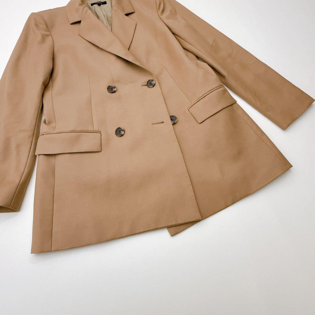 23AW theory ダブル ジャケット Sleek Flannel Slim