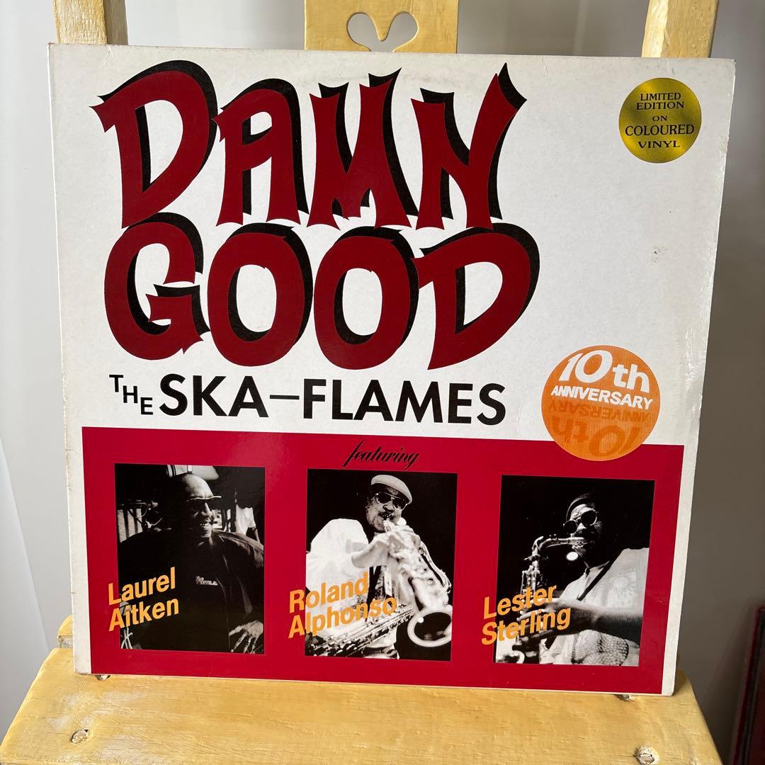 Ska Flames Damn Good レコード　LP リミテッドエディション