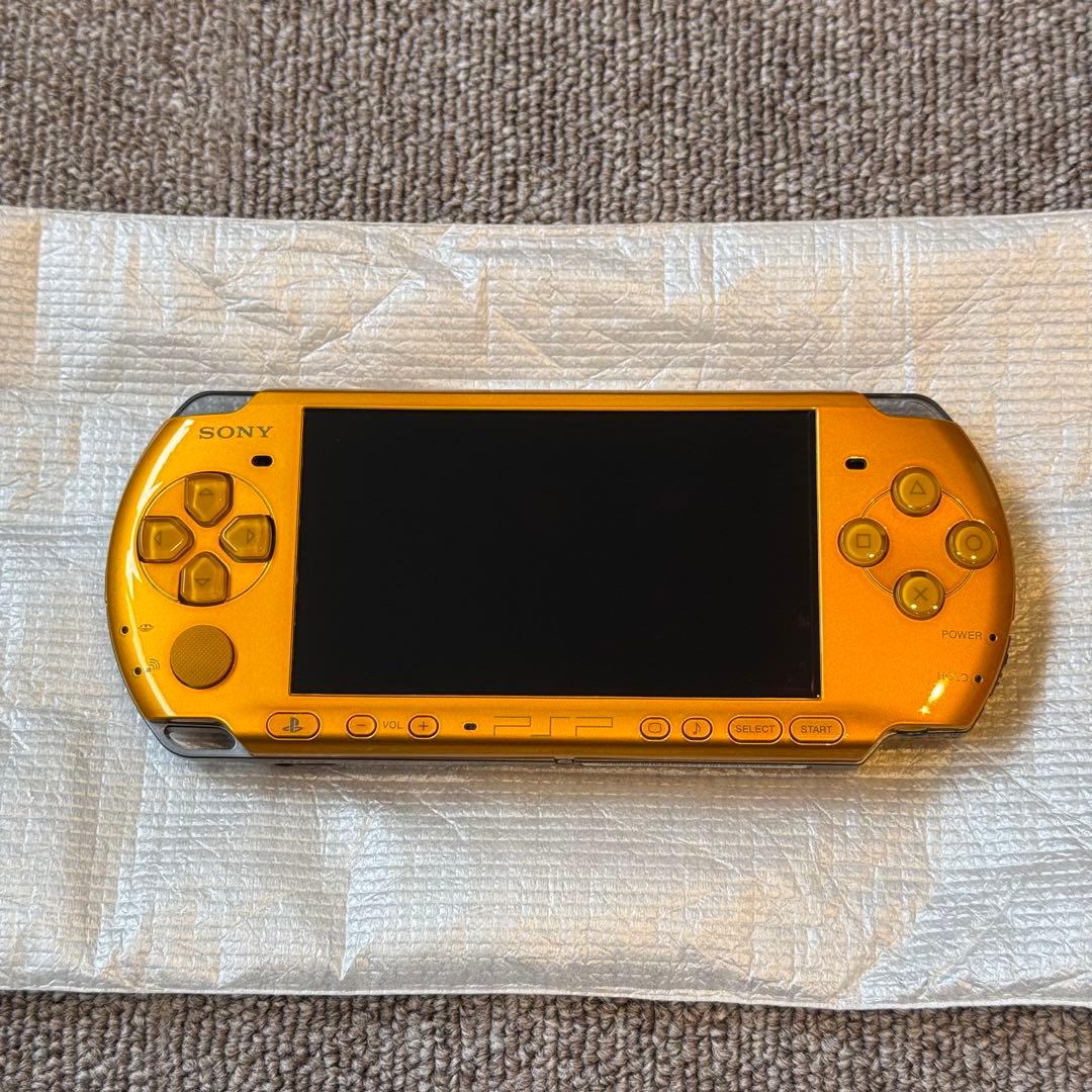 PSP-3000 イエロー 箱付き