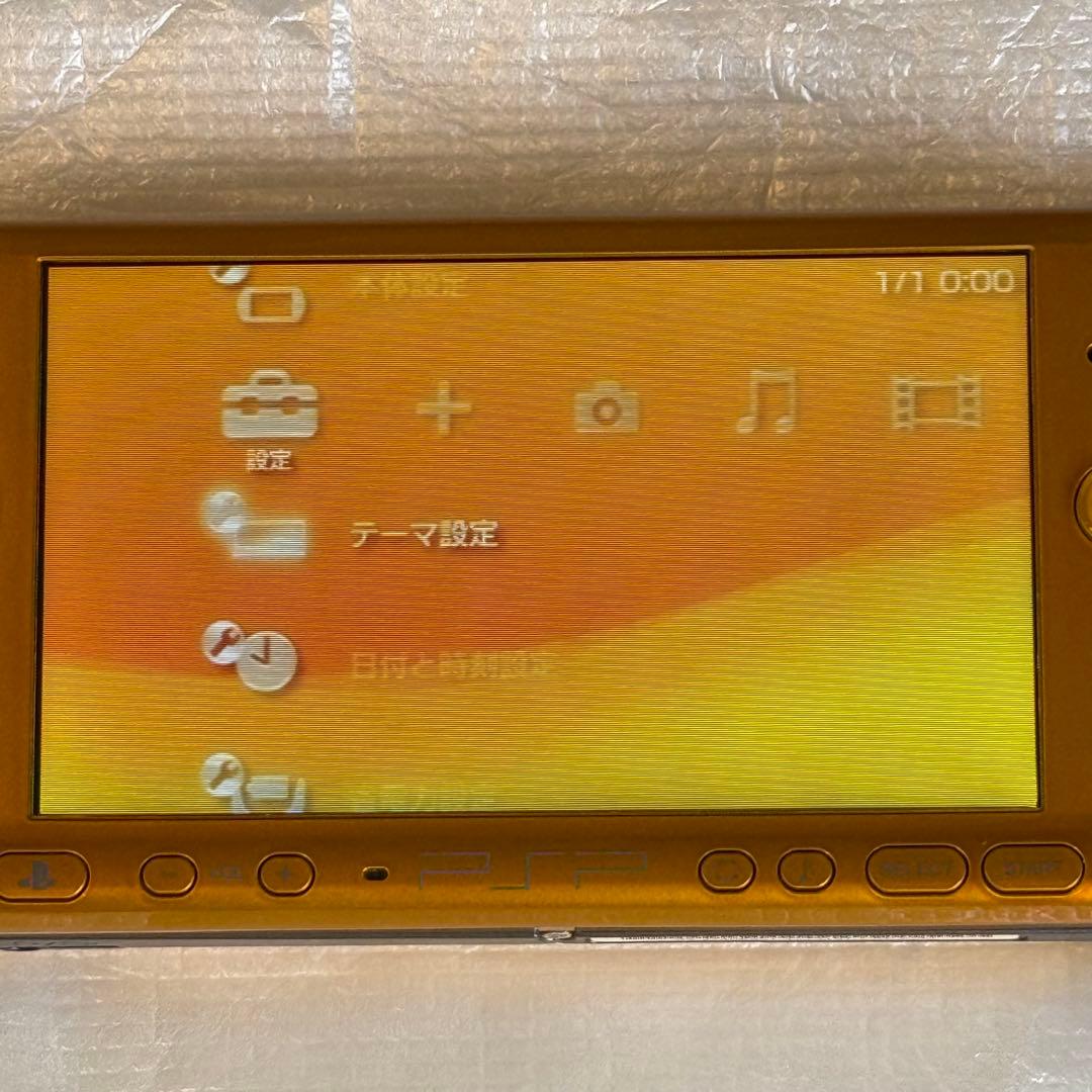 PSP-3000 イエロー 箱付き