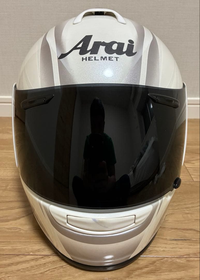 Arai VECTOR フルフェイスヘルメット Mサイズ 透明シールド付き