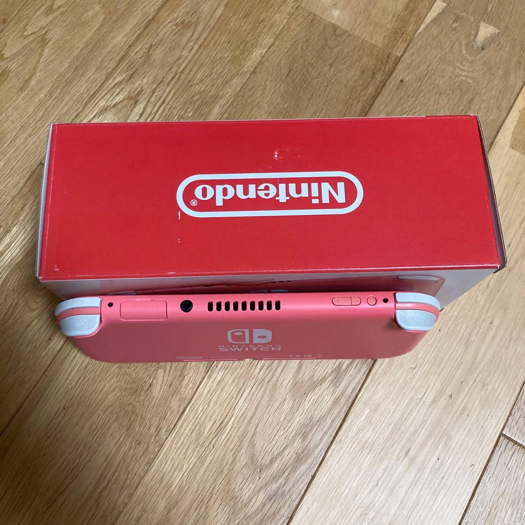 Nintendo Switch Lite ピンク 本体 箱付きハードフィルム付き
