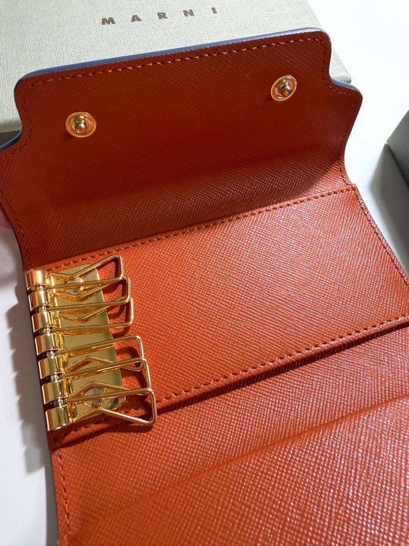 【新品未使用】MARNI バイカラーキーケース