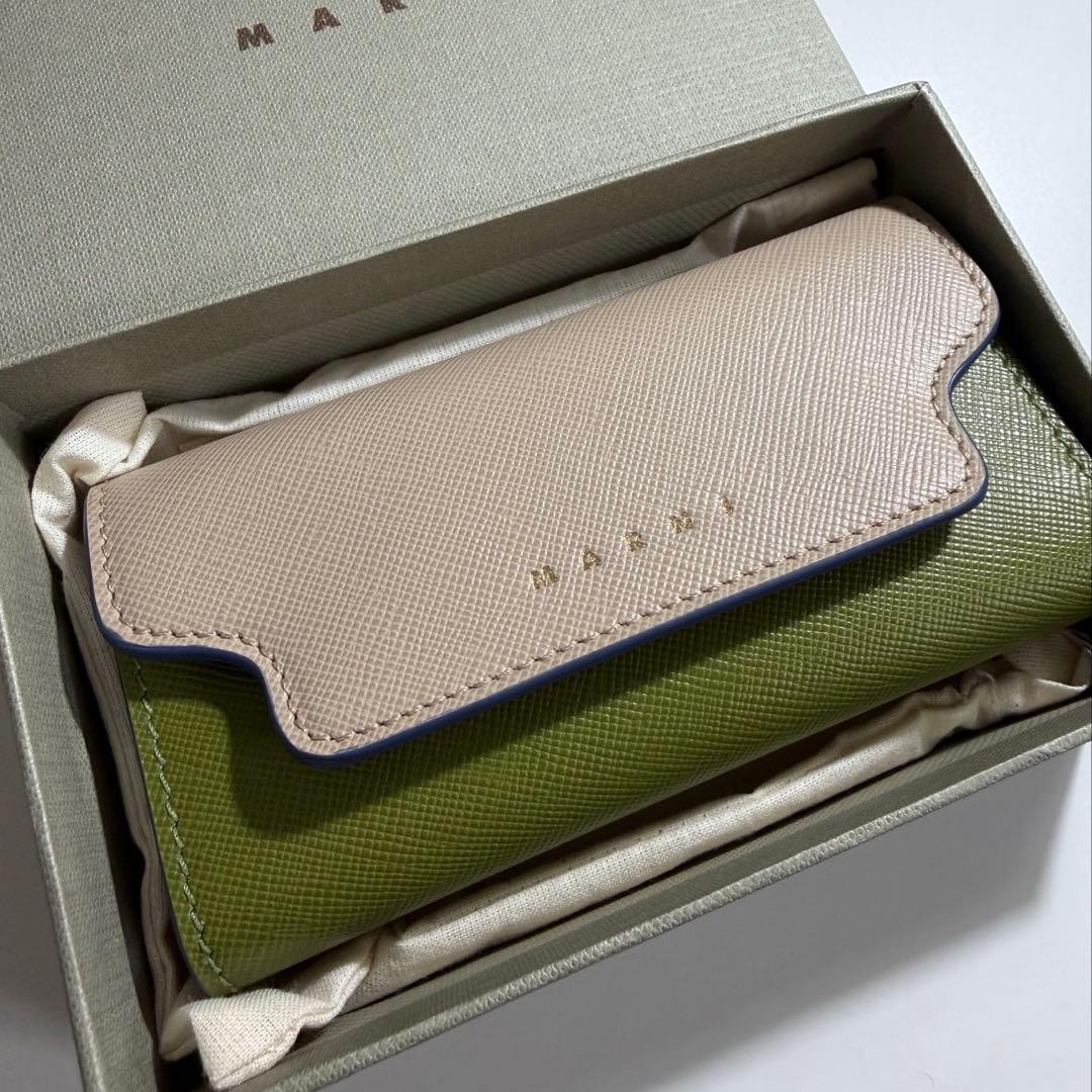 【新品未使用】MARNI バイカラーキーケース