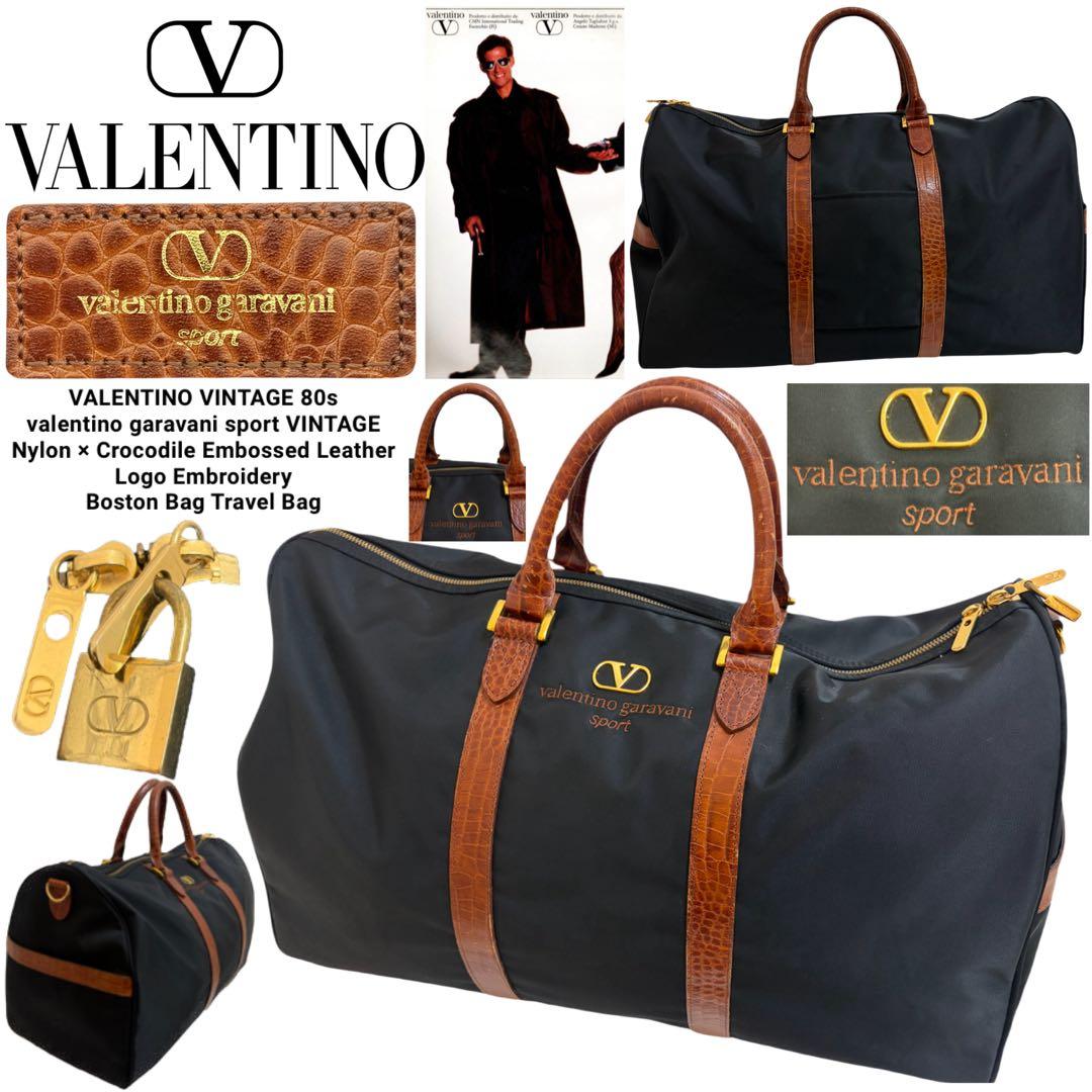 valentino garavani sport VINTAGE ボストンバッグ