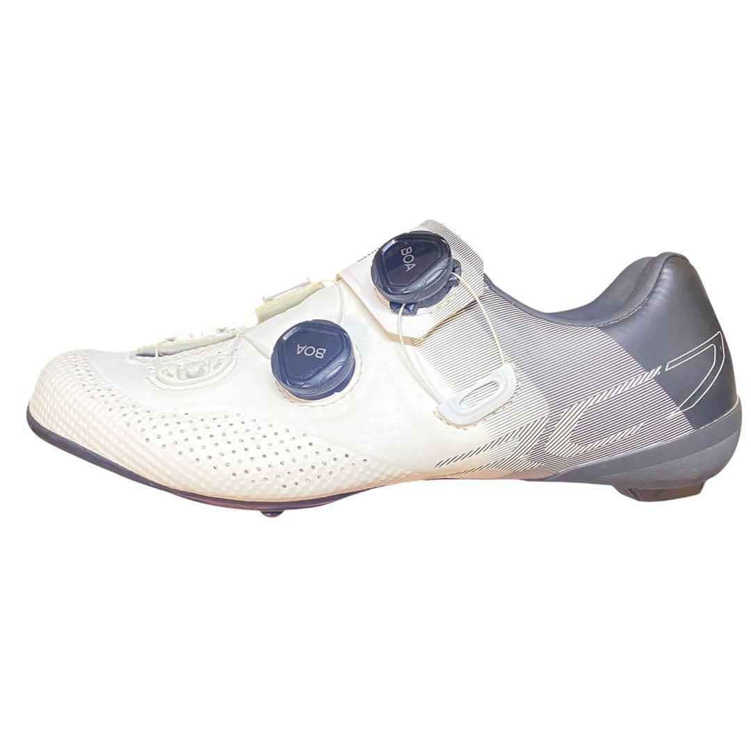 SHIMANO シマノ　25.8 RC7 RC702 シューズ ホワイト 白