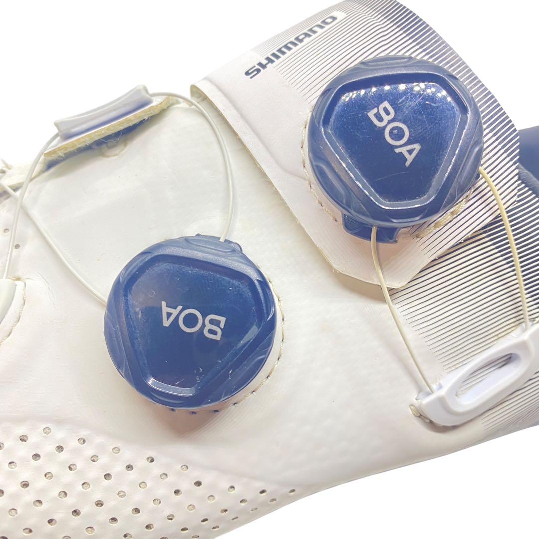 SHIMANO シマノ　25.8 RC7 RC702 シューズ ホワイト 白