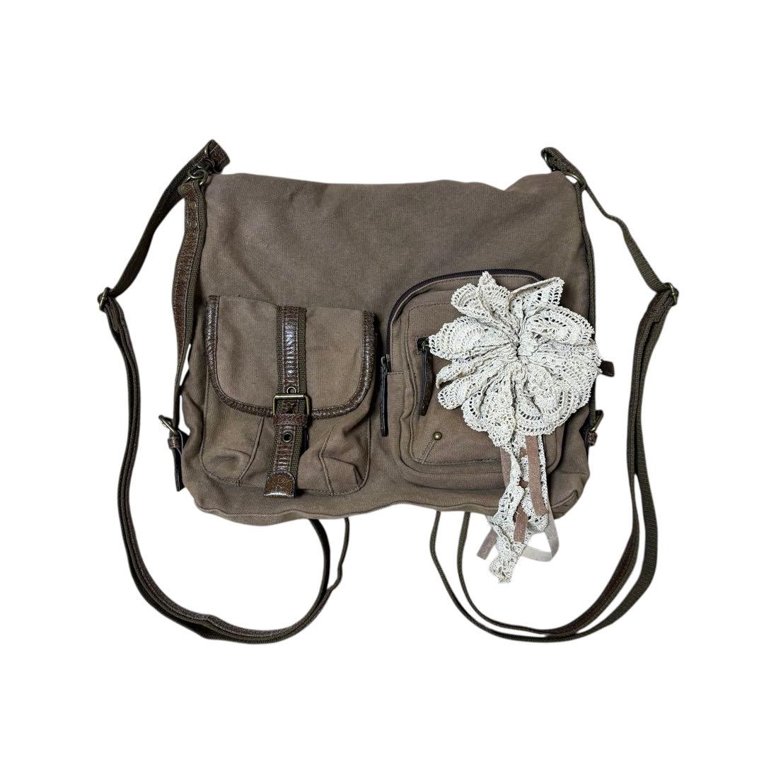 00's フェアリーグランジ 森ガール メッセンジャーバッグ リュック