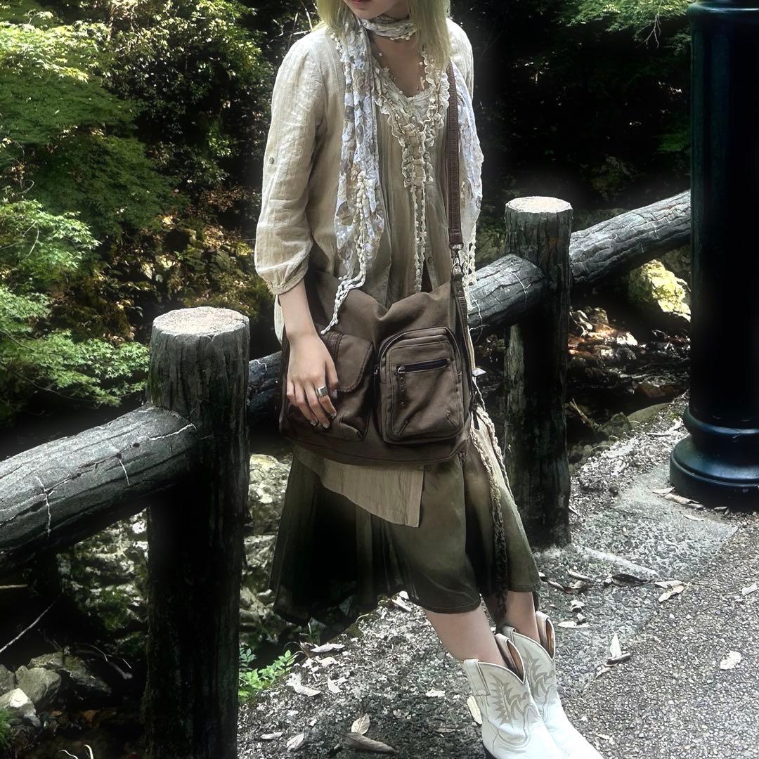 00's フェアリーグランジ 森ガール メッセンジャーバッグ リュック