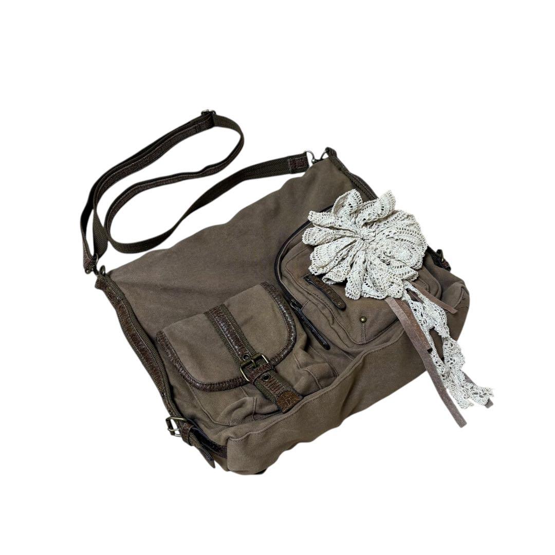 00's フェアリーグランジ 森ガール メッセンジャーバッグ リュック