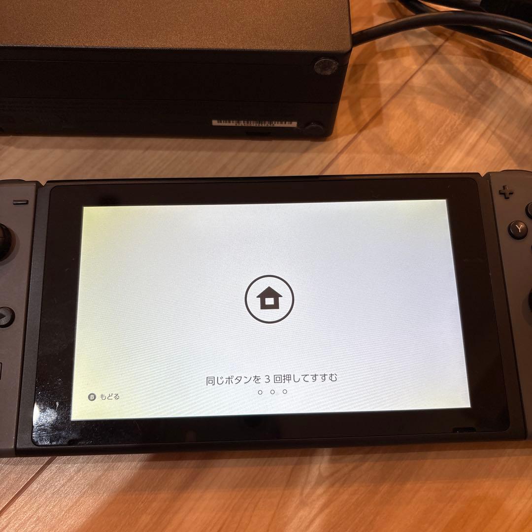 し*ら様 任天堂　Nintendo switch グレー