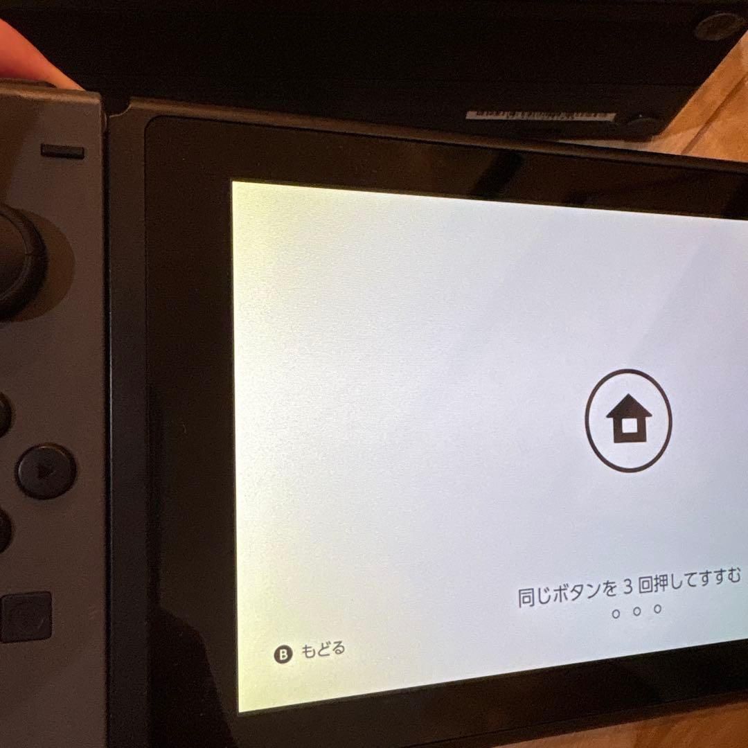 し*ら様 任天堂　Nintendo switch グレー