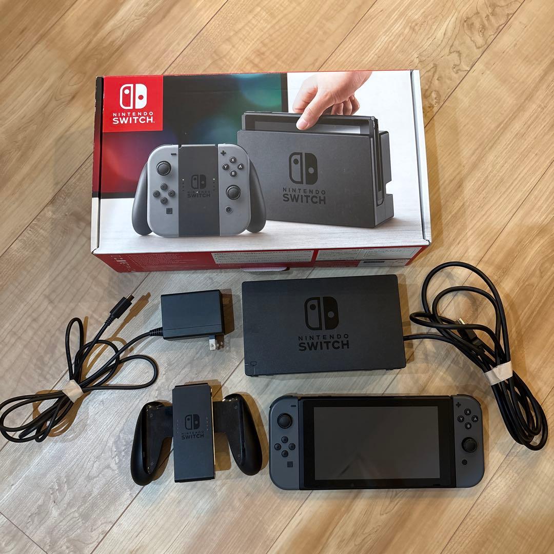し*ら様 任天堂　Nintendo switch グレー