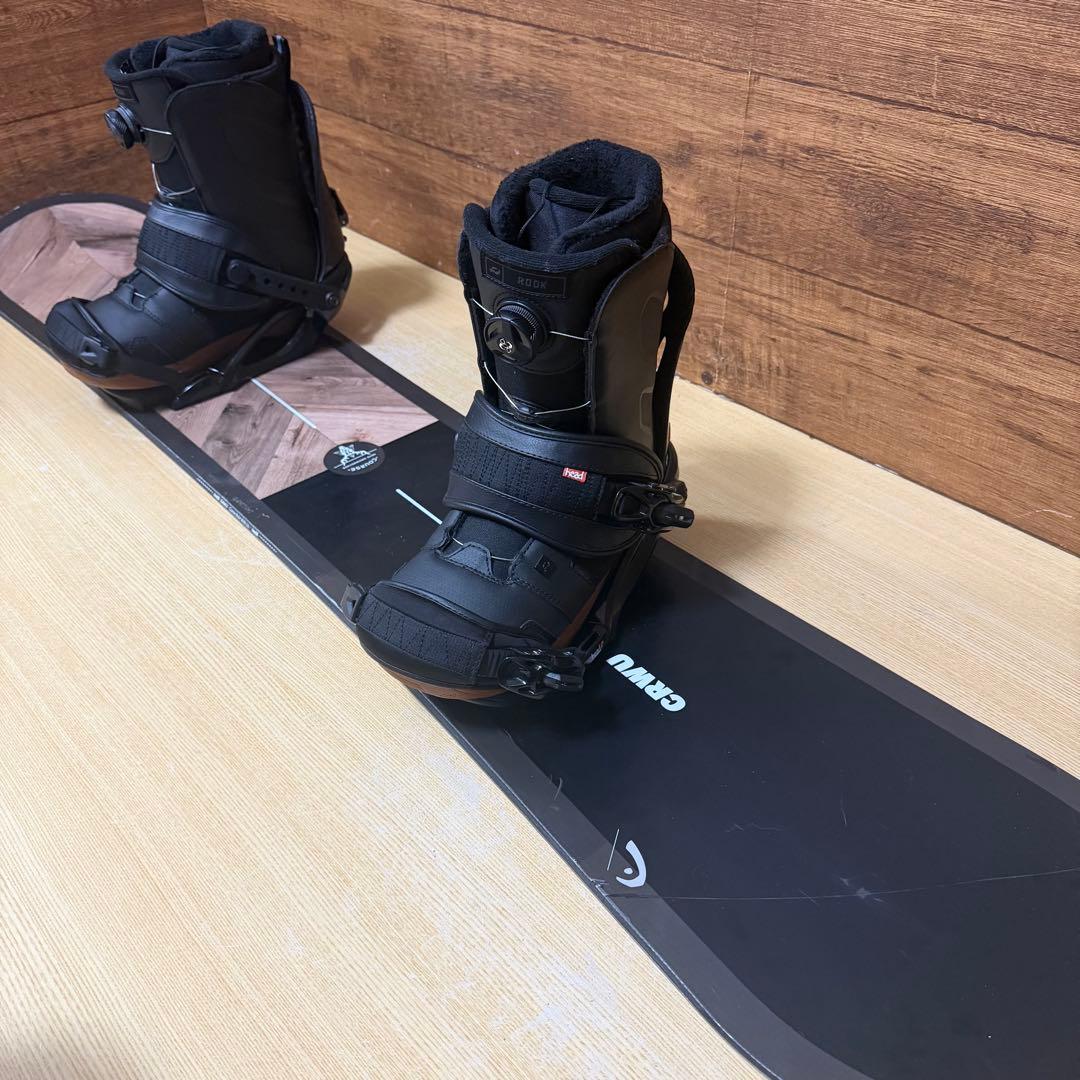 HEAD　ヘッド　メンズスノーボード COURSE ３点セット　22-23モデル