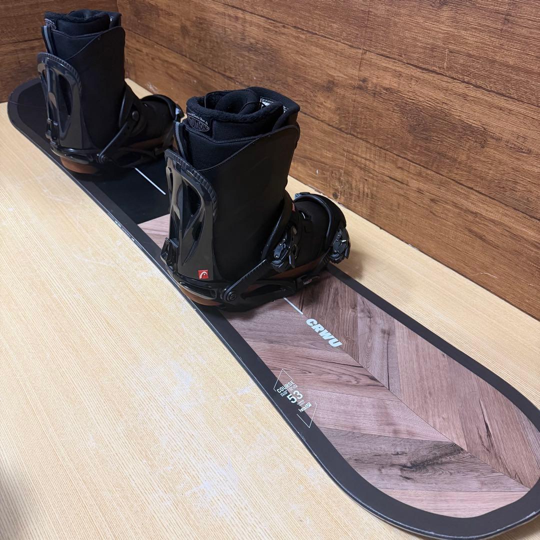 HEAD　ヘッド　メンズスノーボード COURSE ３点セット　22-23モデル