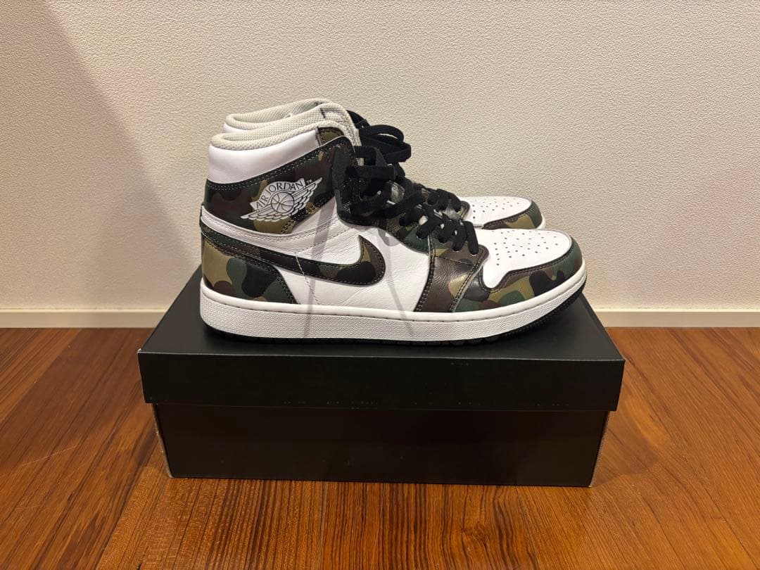 s*6様 ★完売品★Nike Air Jordan 1 High Golf 迷彩