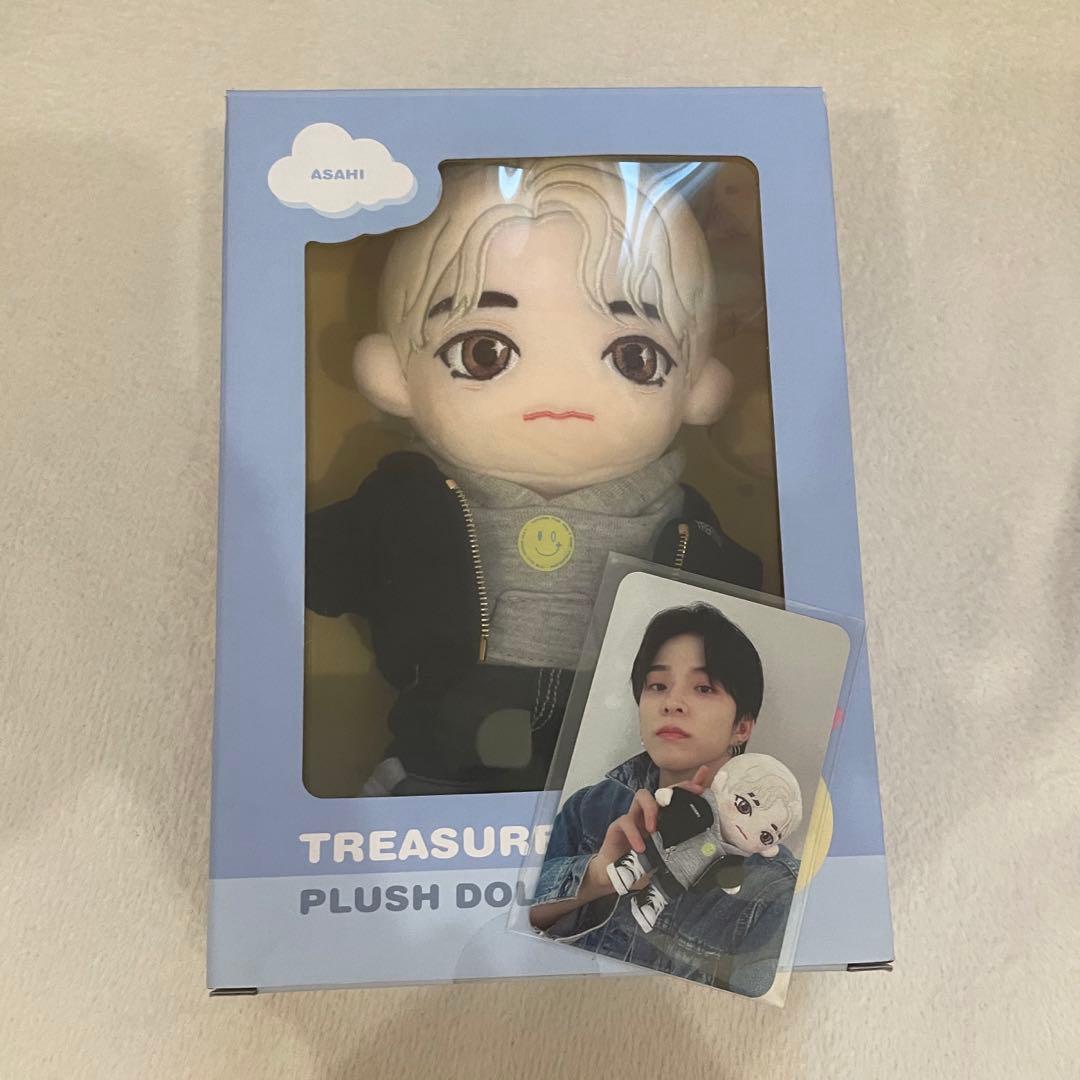 treasure ドール　ぬいぐるみ　アサヒ　トレカ付