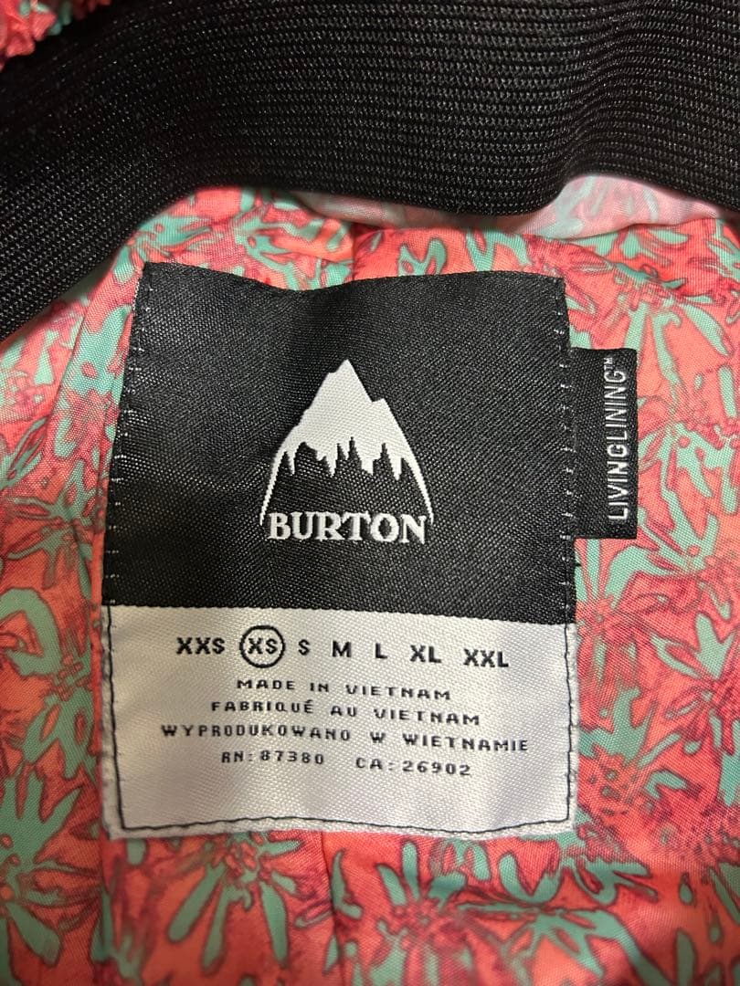 ☆BURTON☆ バートン　ウェア上下　ニット帽　手袋　5点セット　レディース
