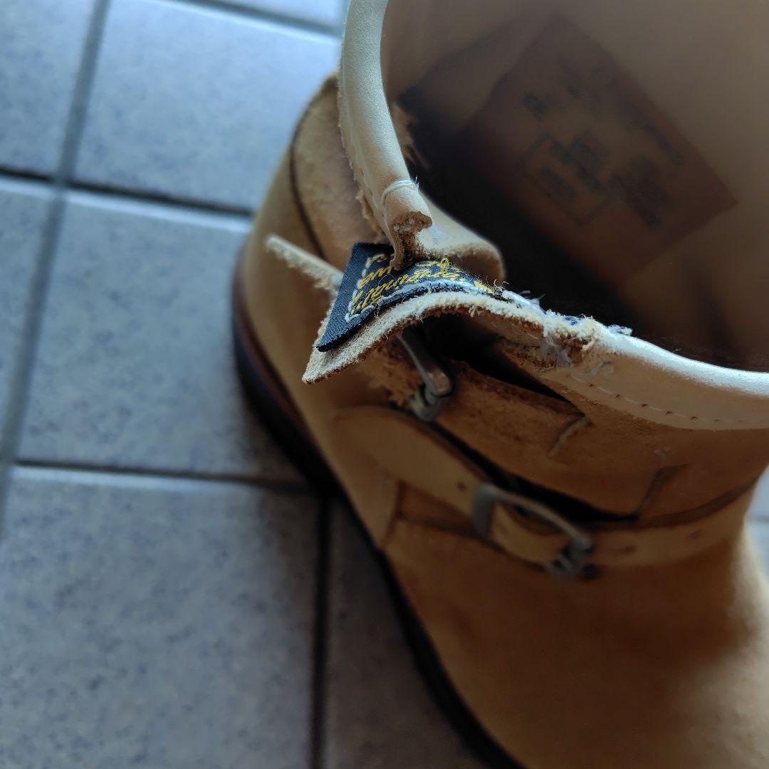 Chippewa 9170 エンジニアブーツ 10E ベージュ