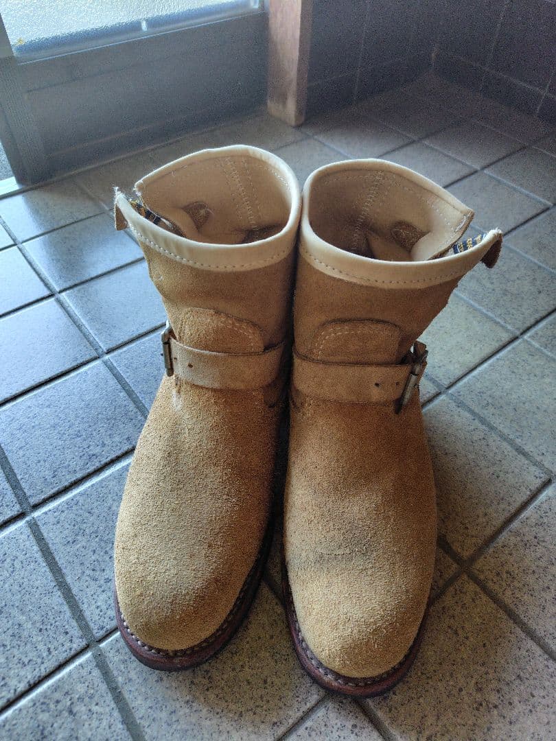 Chippewa 9170 エンジニアブーツ 10E ベージュ