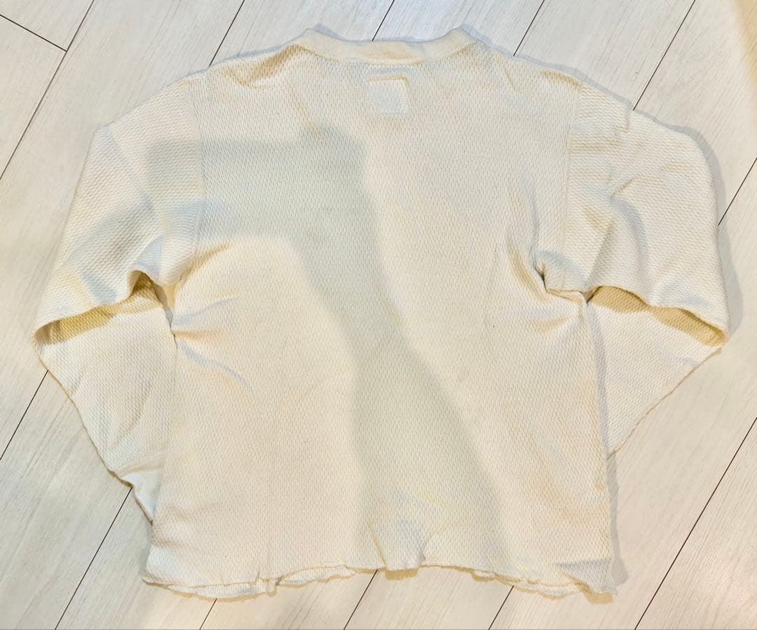 U.S.ミリタリー　サーマルundershirt 86年USA製　LARGE