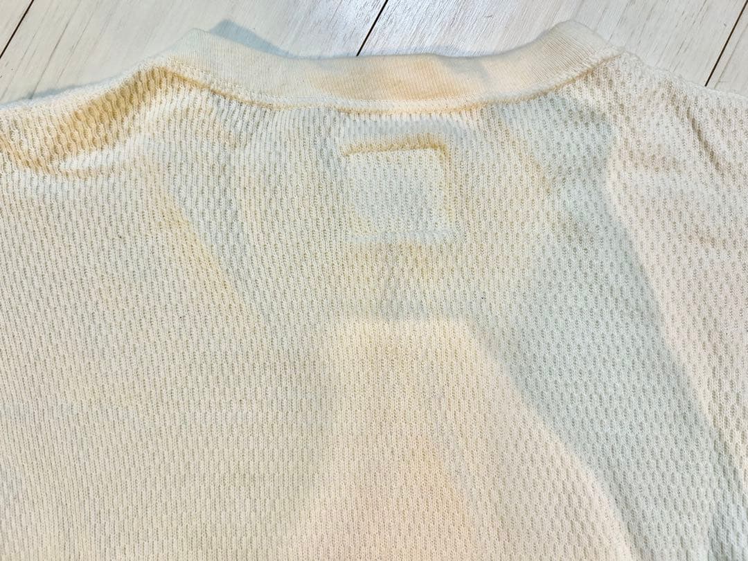 U.S.ミリタリー　サーマルundershirt 86年USA製　LARGE