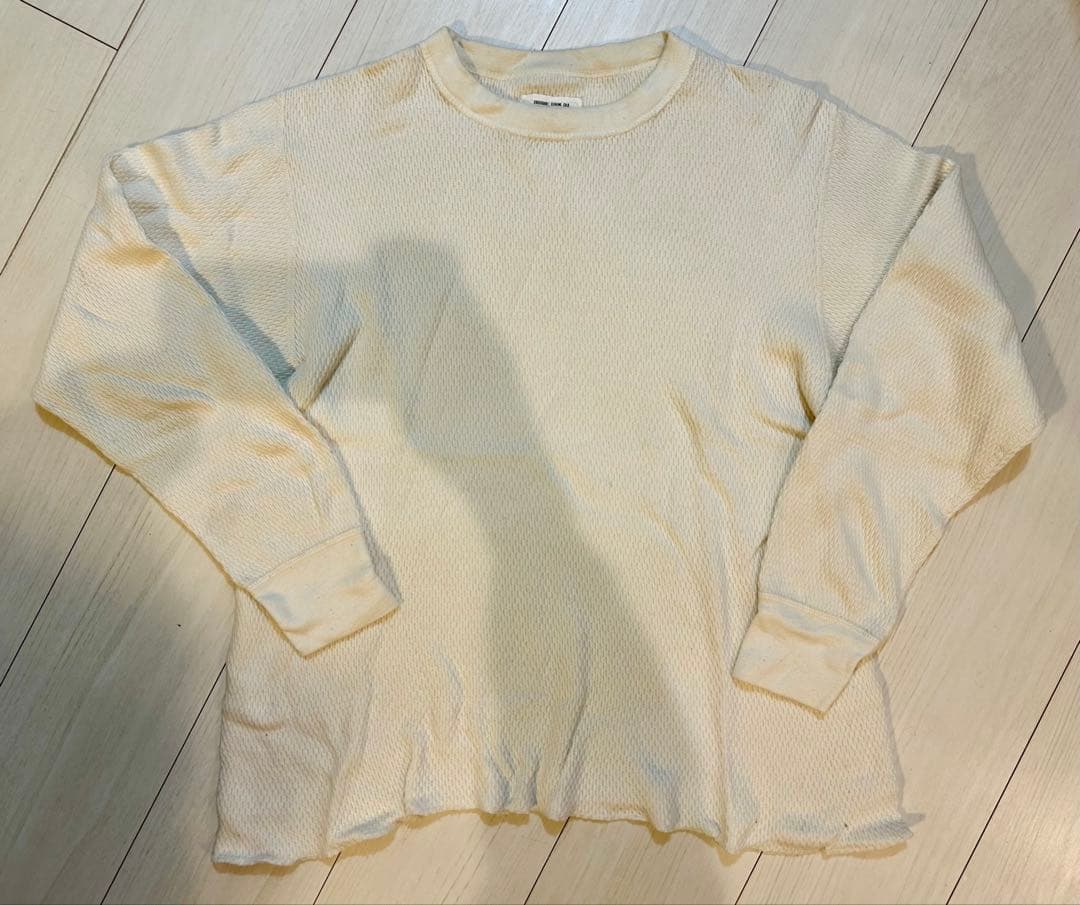 U.S.ミリタリー　サーマルundershirt 86年USA製　LARGE