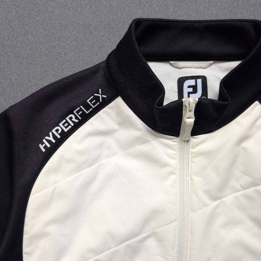 【美品】フットジョイゴルフ　裏起毛伸縮素材フルジップジャケット　L