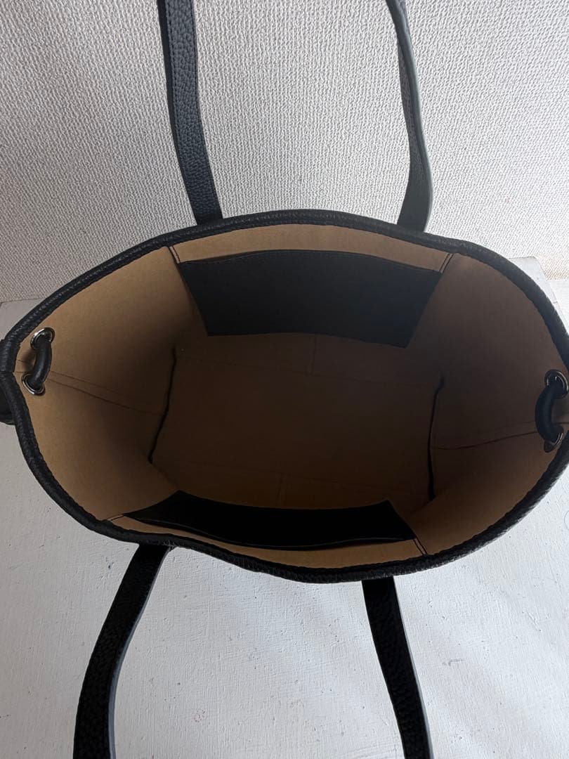 【美品】VASIC SIGN MINI ブラック　トートバッグ