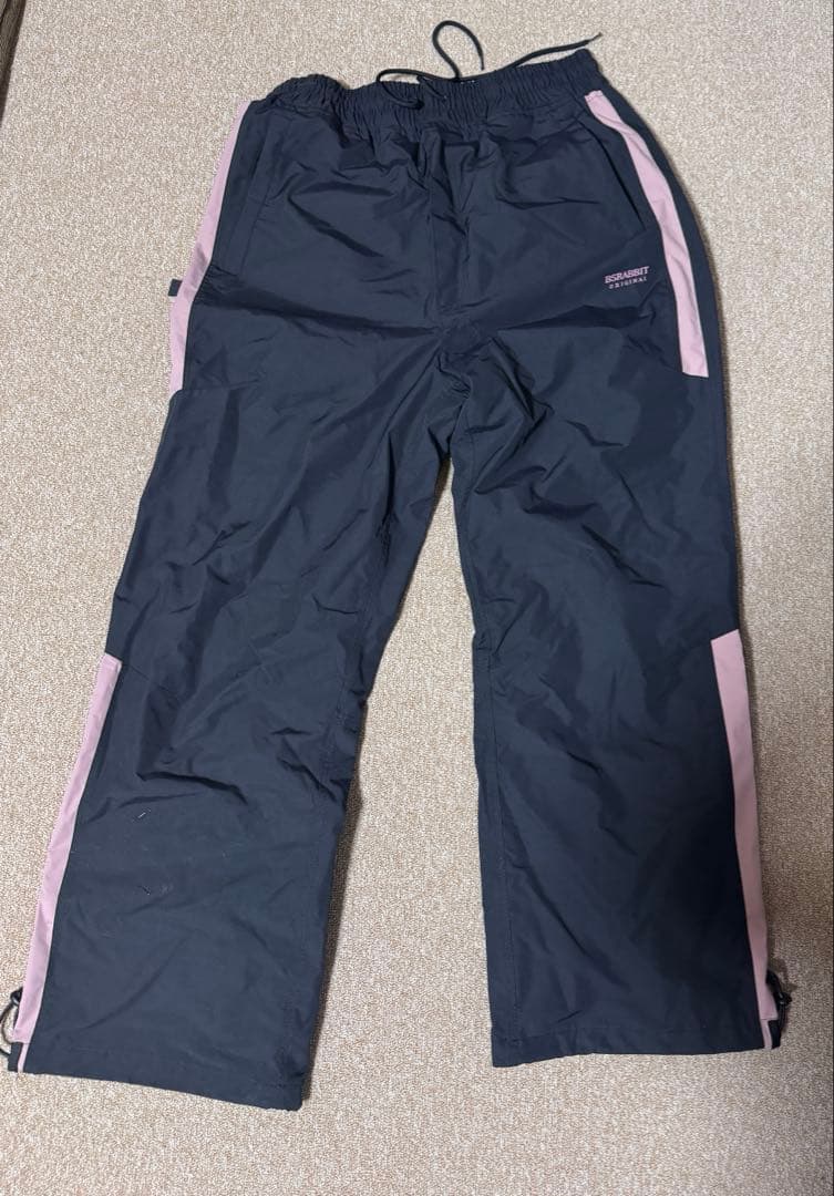 BSRabbit ジャケット パンツ セットアップ M ブラック/ピンク