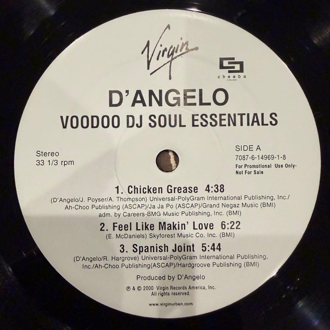【放出】D'Angelo Voodoo DJ soul Essentials