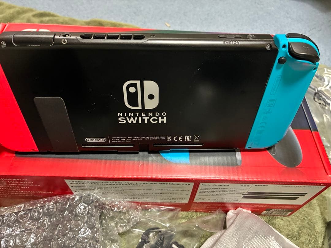 SDカード付【付属品完備】Nintendo Switch 本体 箱あり