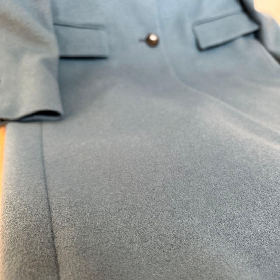 【美品】トゥモローランドTOMORRWLAND☆ウールカシミヤ チェスターコート