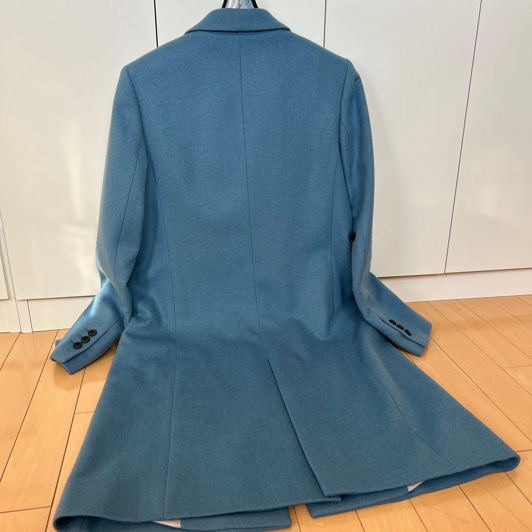 【美品】トゥモローランドTOMORRWLAND☆ウールカシミヤ チェスターコート