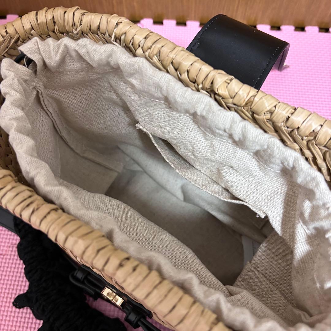 snidel かごバッグ