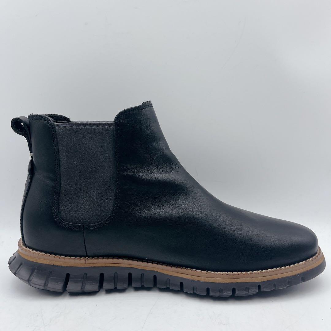 定価5万❗️極美品✨コールハーン ゼログランド サイドゴアブーツ 黒 7M