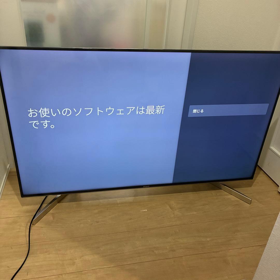スマートテレビ　4K対応！SONY ソニー　KJ-49X9000f 美品!